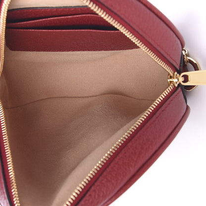 Gucci GG Supreme Monogram Web Flora Mini Ophidia Round Backpack Red 4 of 10