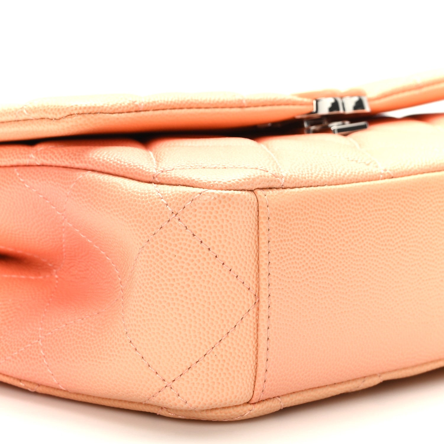 Chanel Shaded Caviar Quilted My Everything Flap Orange Light Orange 8 of 10