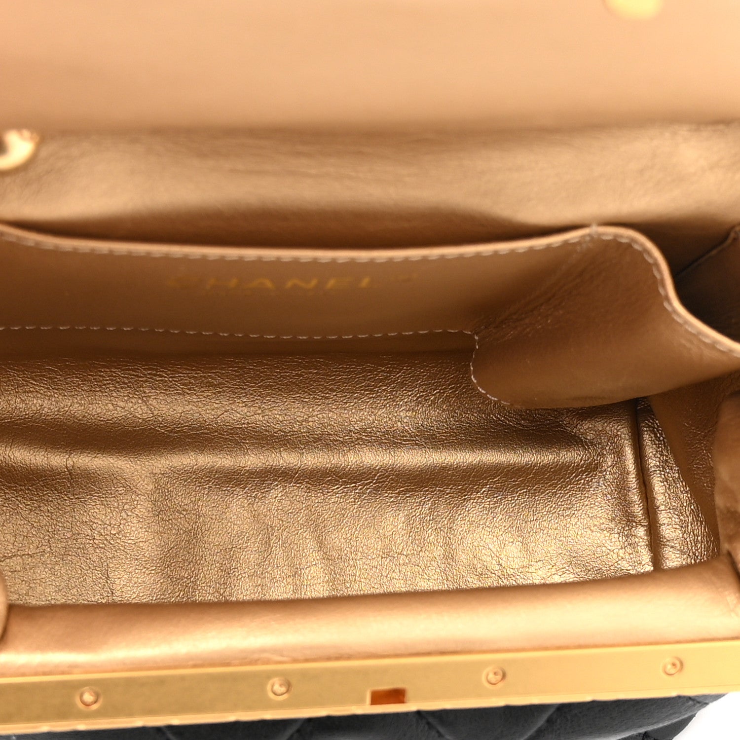 Chanel Lambskin Quilted My Crush Bag Black 5 of 10
