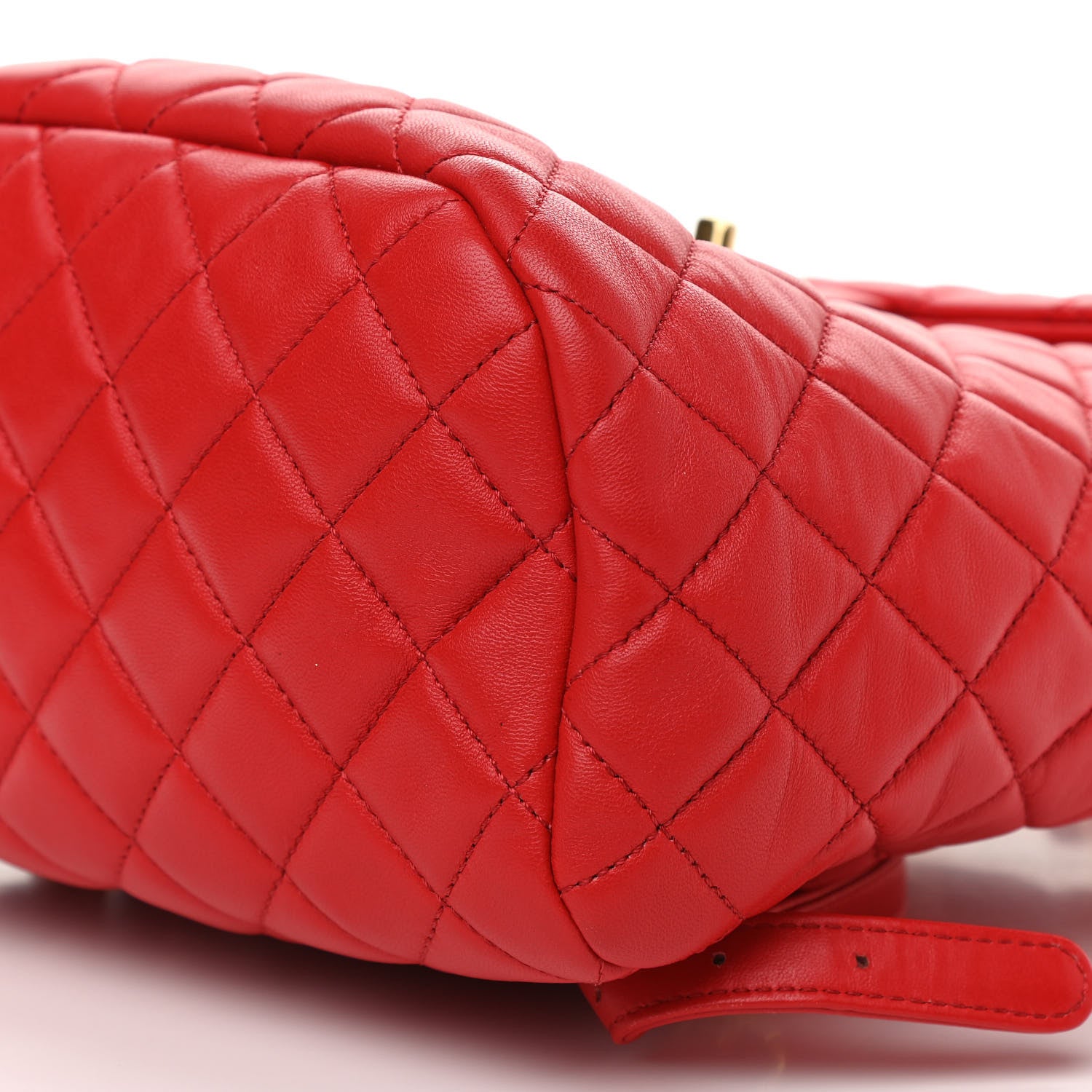 Chanel Calfskin Quilted Small Urban Spirit Backpack Red 10 of 10