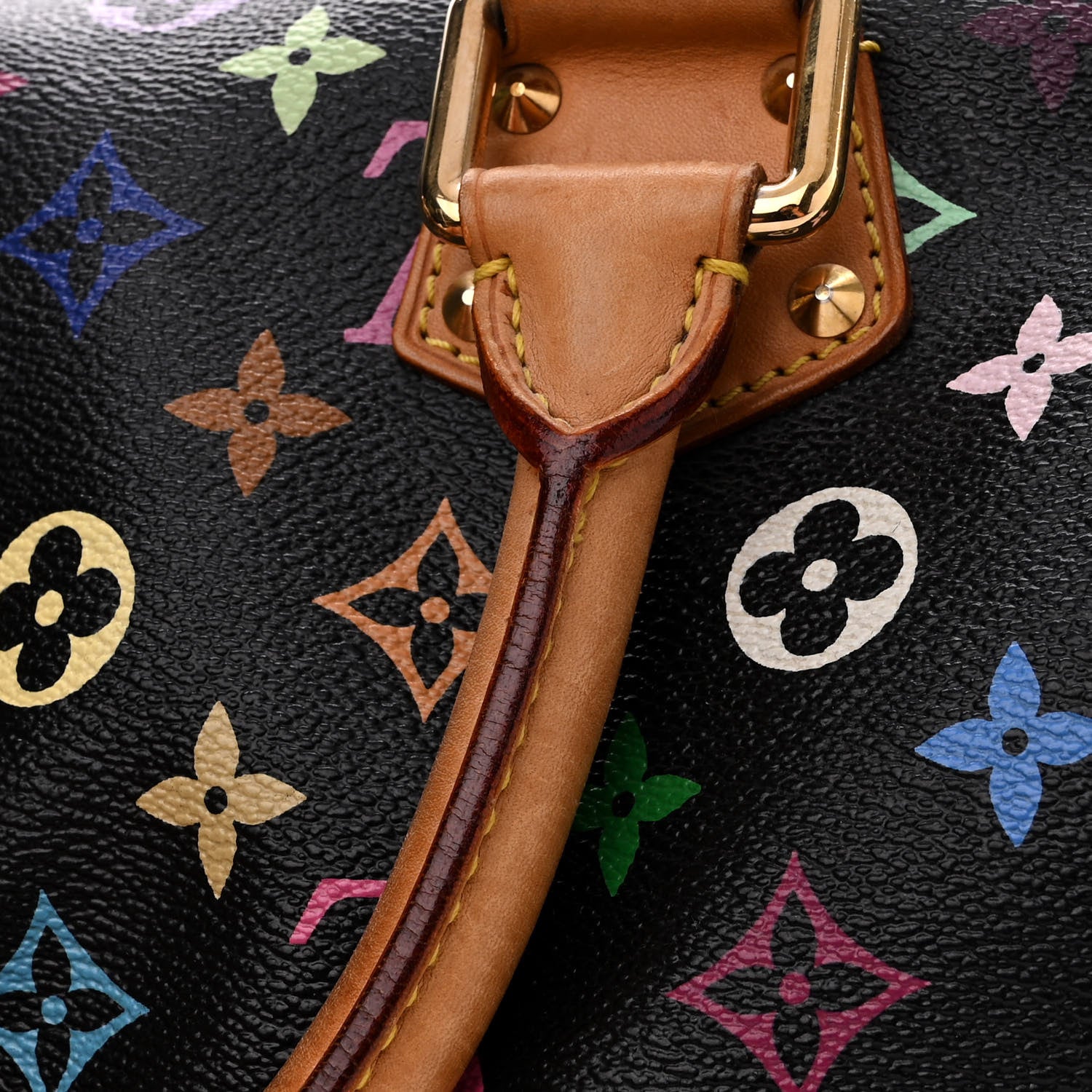 Louis Vuitton Monogram Multicolor Speedy 30 Black 16 of 17