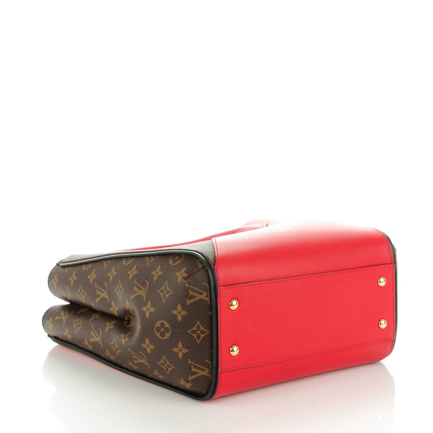 Louis Vuitton Calfskin Monogram Kimono Tote Cherry 4 of 7