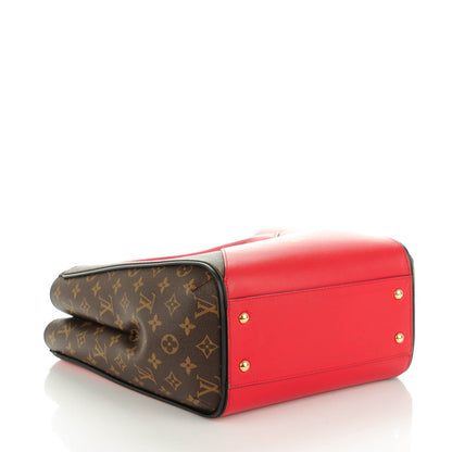 Louis Vuitton Calfskin Monogram Kimono Tote Cherry 4 of 7