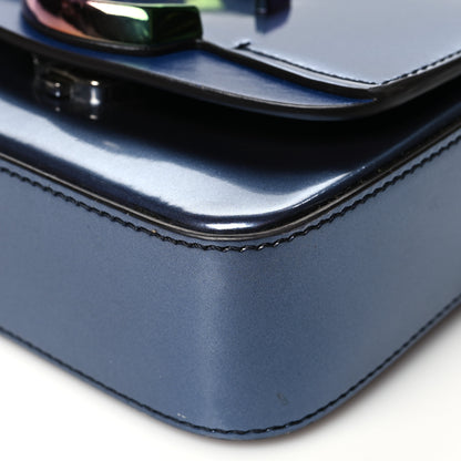 Chloe Patent Mini C Double Carry Blue Purple 9 of 15
