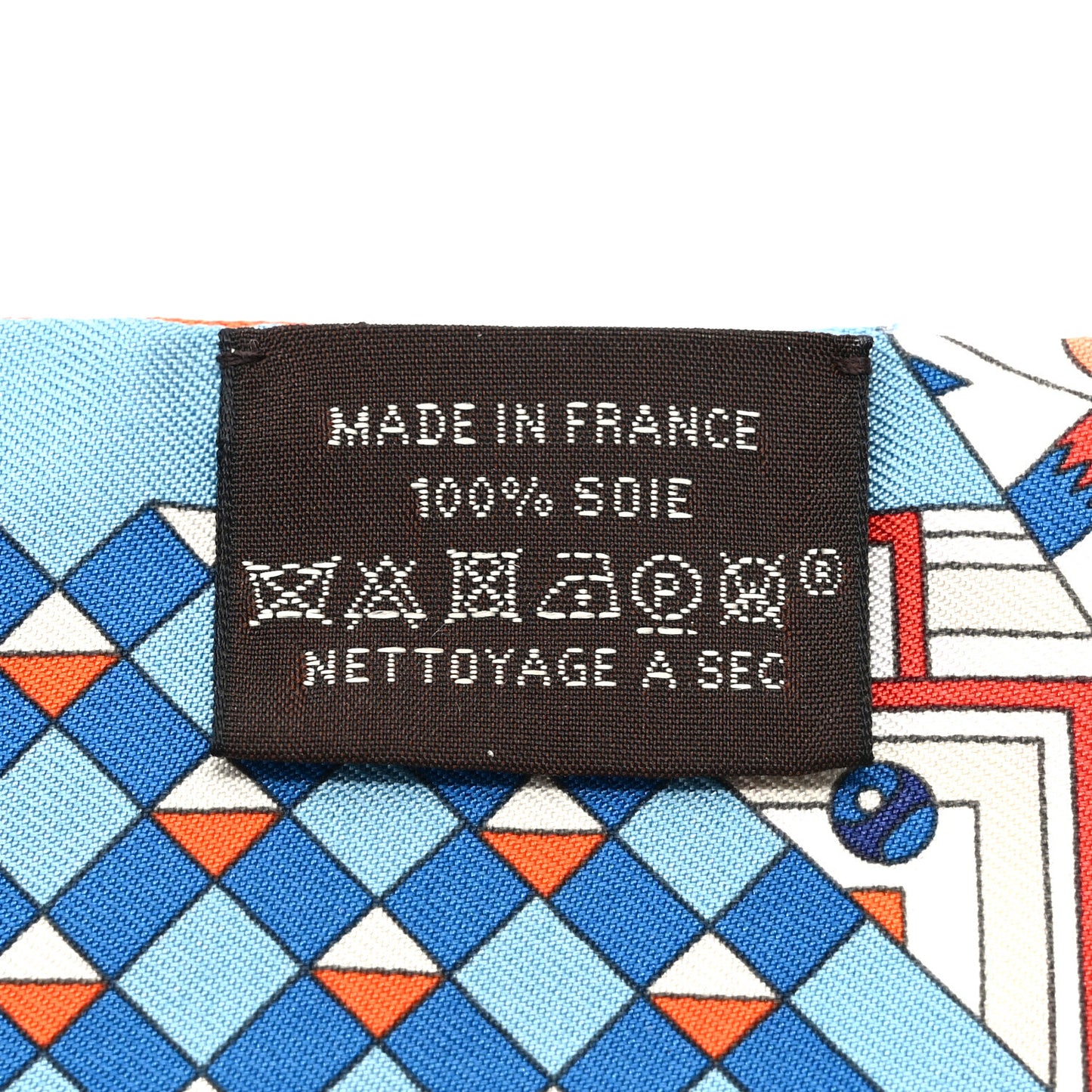 Silk De l'Ombrelle Aux Duels Twilly Bleu Potiron Creme