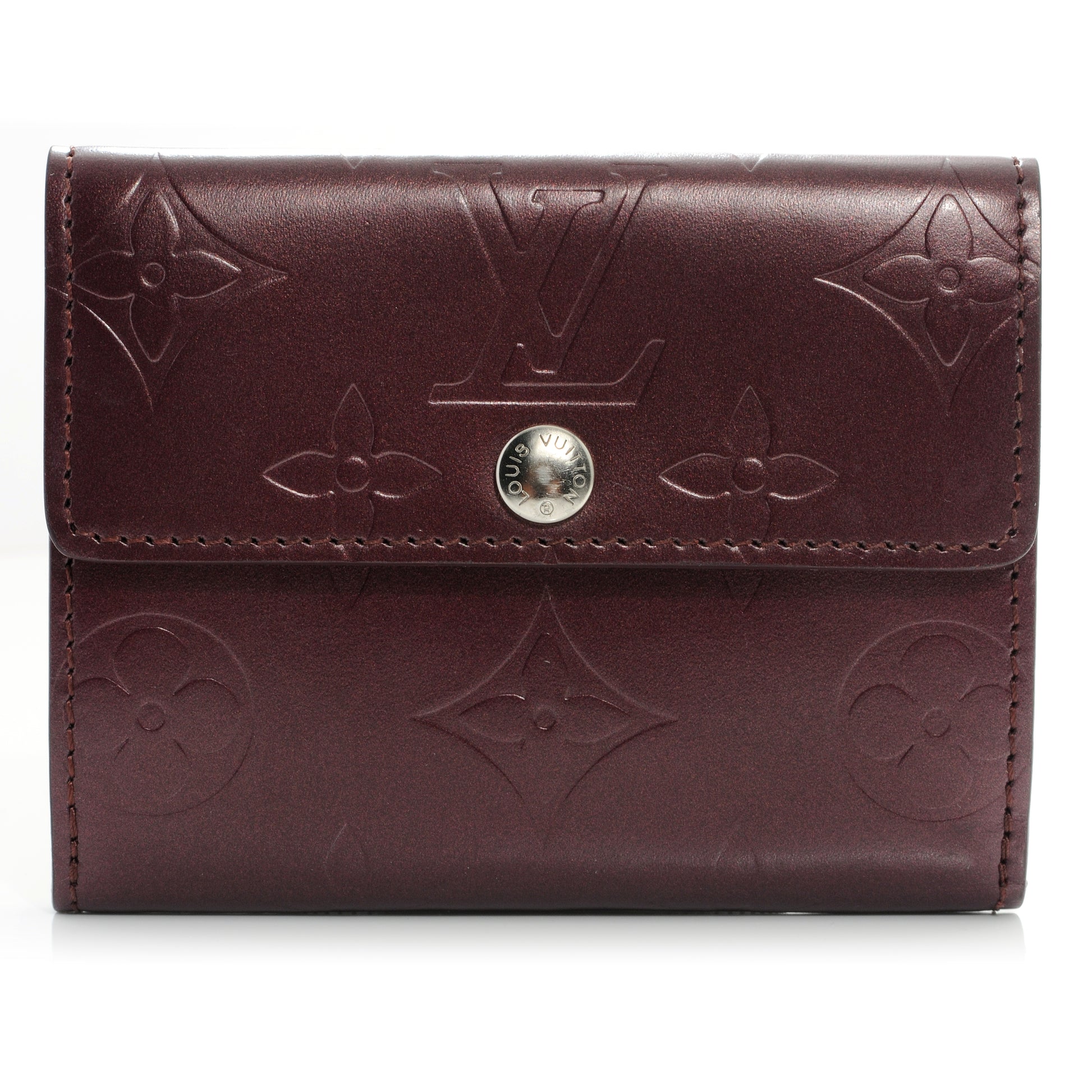 Louis Vuitton Mat Monogram Ludlow Wallet Violet 1 of 6