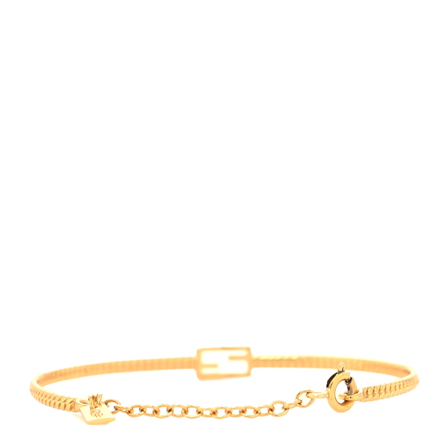 Metal Baguette Bracelet S Gold