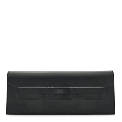 Hermes Swift Shadow Clutch 29 Black 1 of 6