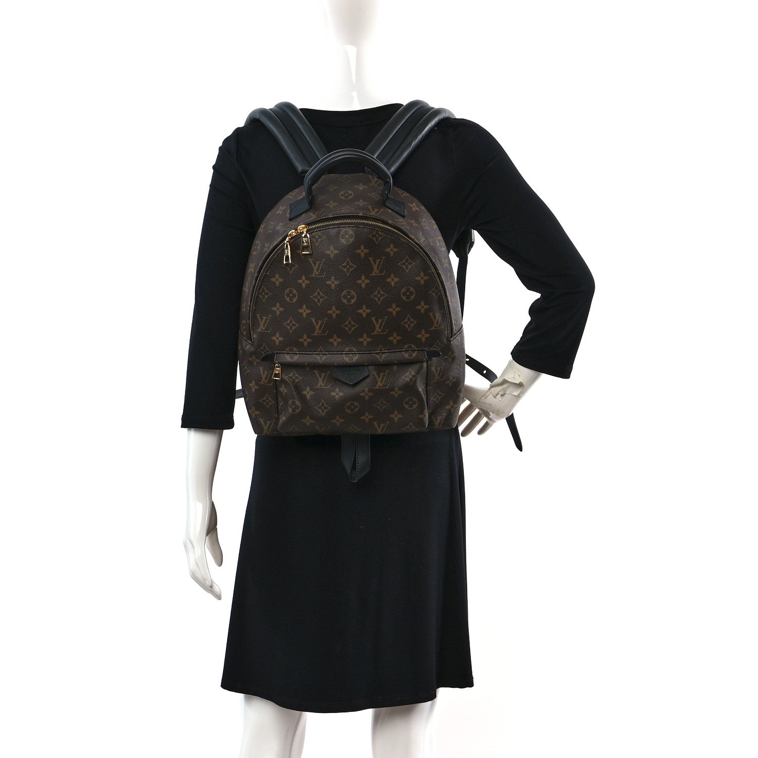 Louis Vuitton Monogram Palm Springs Backpack MM 3 of 11