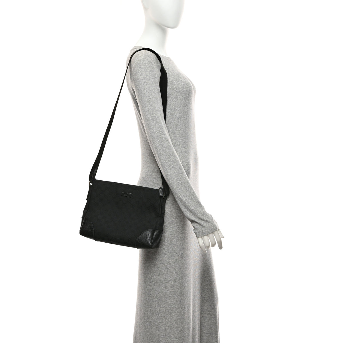 Monogram Joy Messenger Bag Black