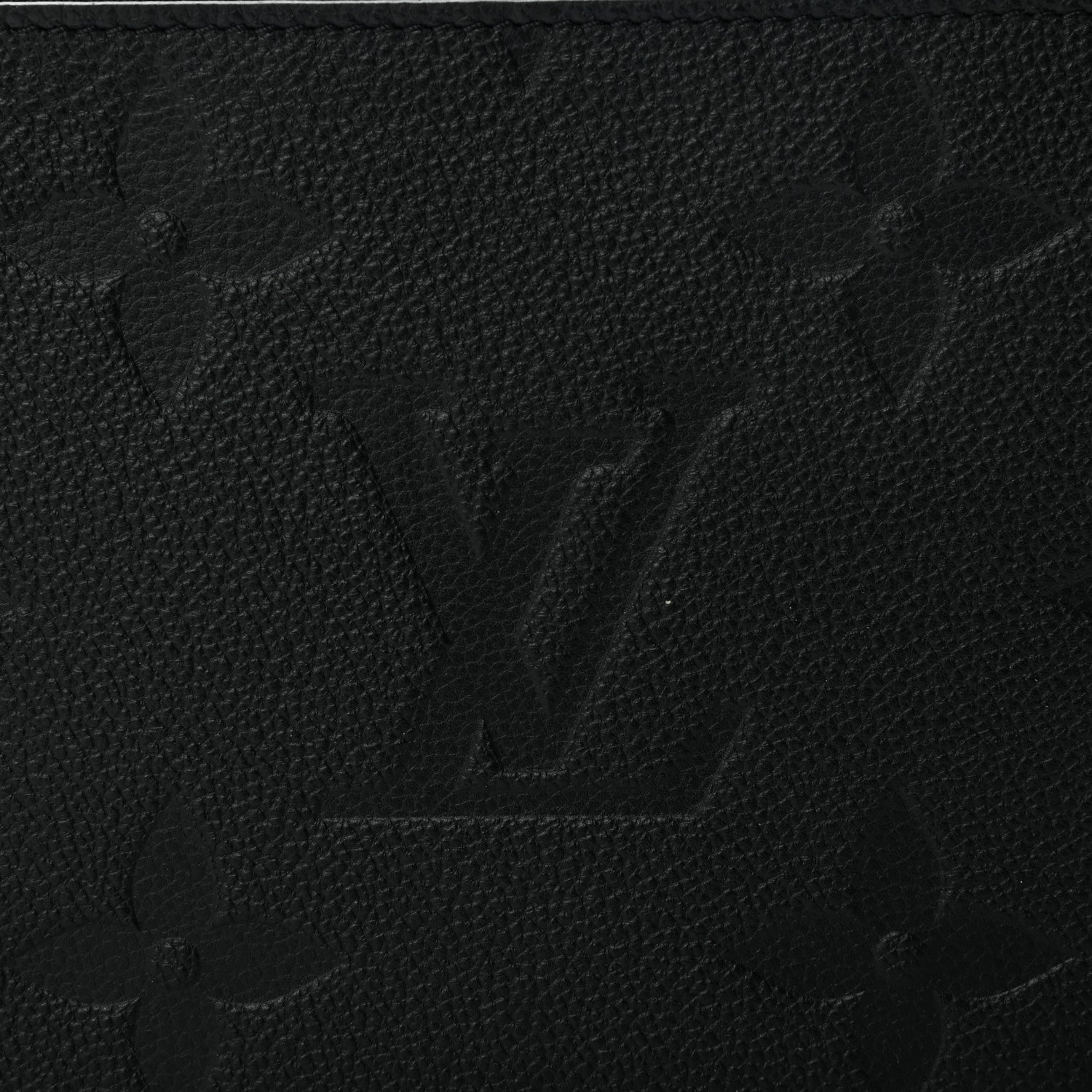 Louis Vuitton Empreinte Monogram Giant Neverfull MM Pochette Black 6 of 8