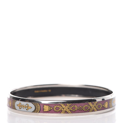 Hermes Enamel Printed Grand Apparat Narrow Bracelet 65 3 of 6
