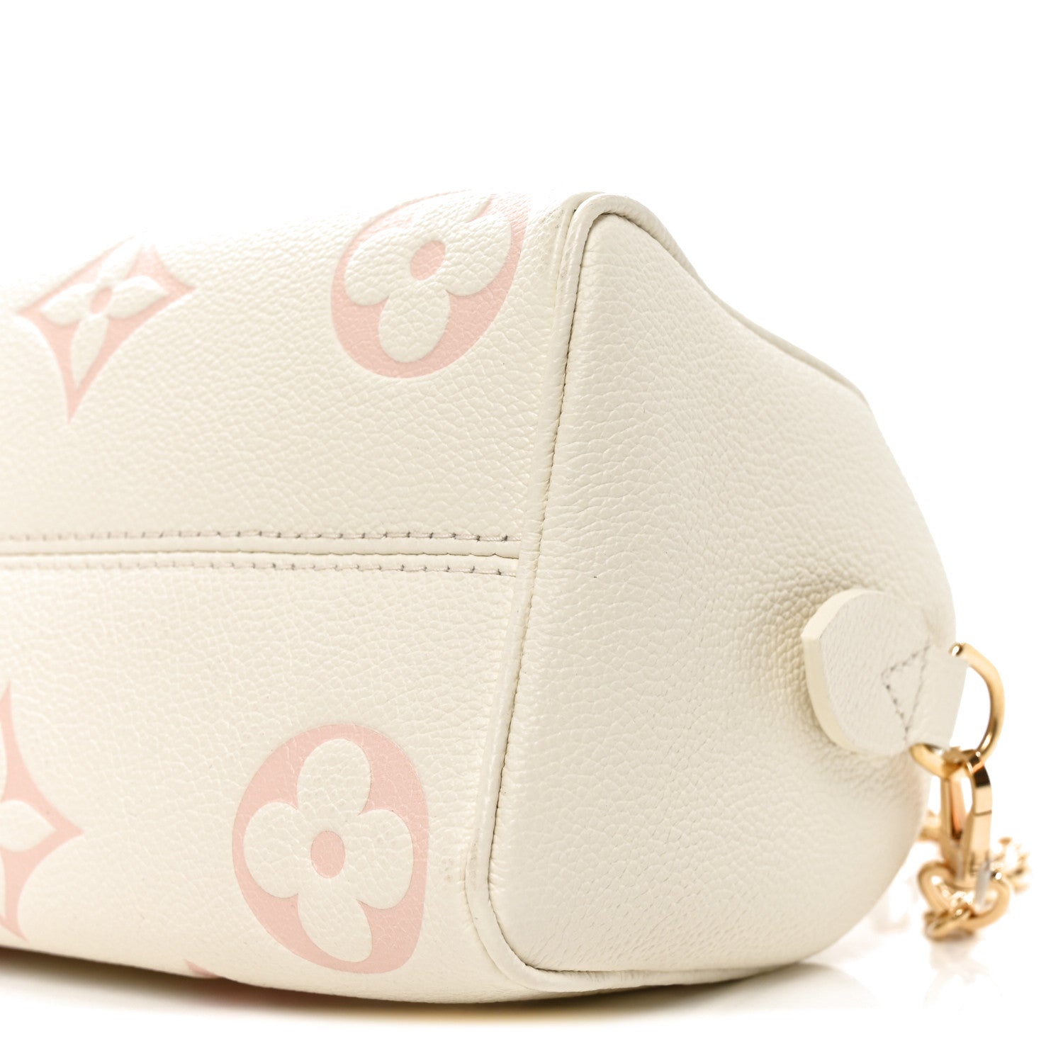 Louis Vuitton Empreinte Monogram Giant Speedy Bandouliere 20 Latte Chamallow 9 of 9