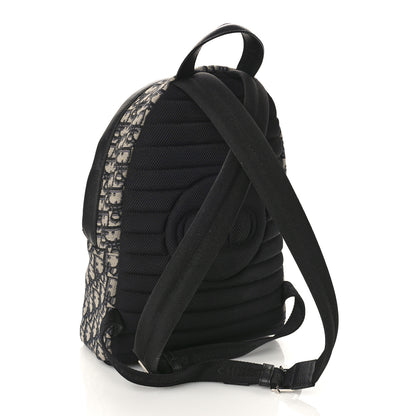 Christian Dior Oblique Calfskin Rider Kid's Backpack Beige Black 2 of 9