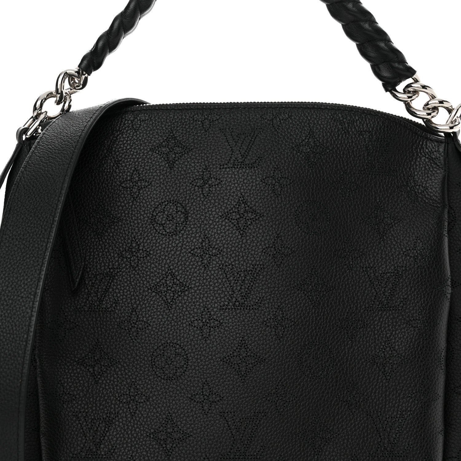 Louis Vuitton Mahina Babylone Chain BB Black 8 of 12