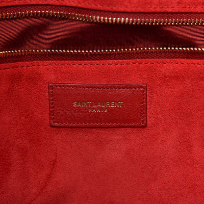Saint Laurent Calfskin Large Sac de Jour Carryall Rouge Orient 6 of 12