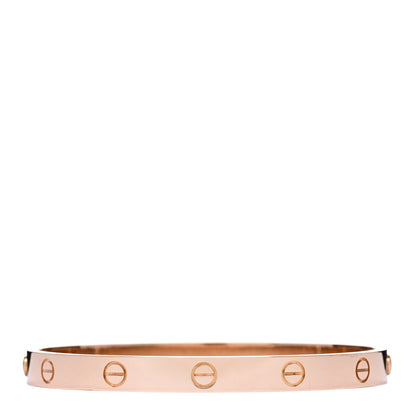 Cartier 18K Pink Gold LOVE Bracelet 18 2 of 3