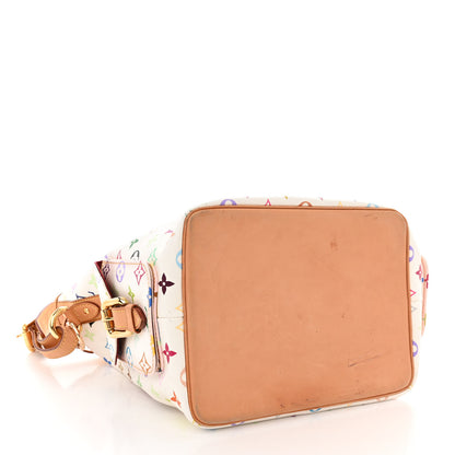 Louis Vuitton Monogram Multicolor Petit Noe White 4 of 10