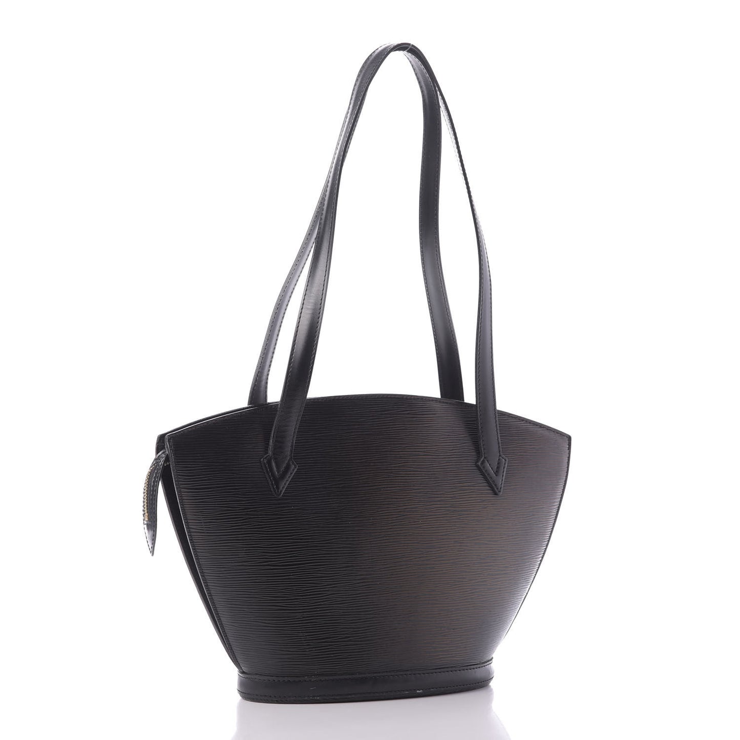 Epi Saint Jacques PM Long Straps Black