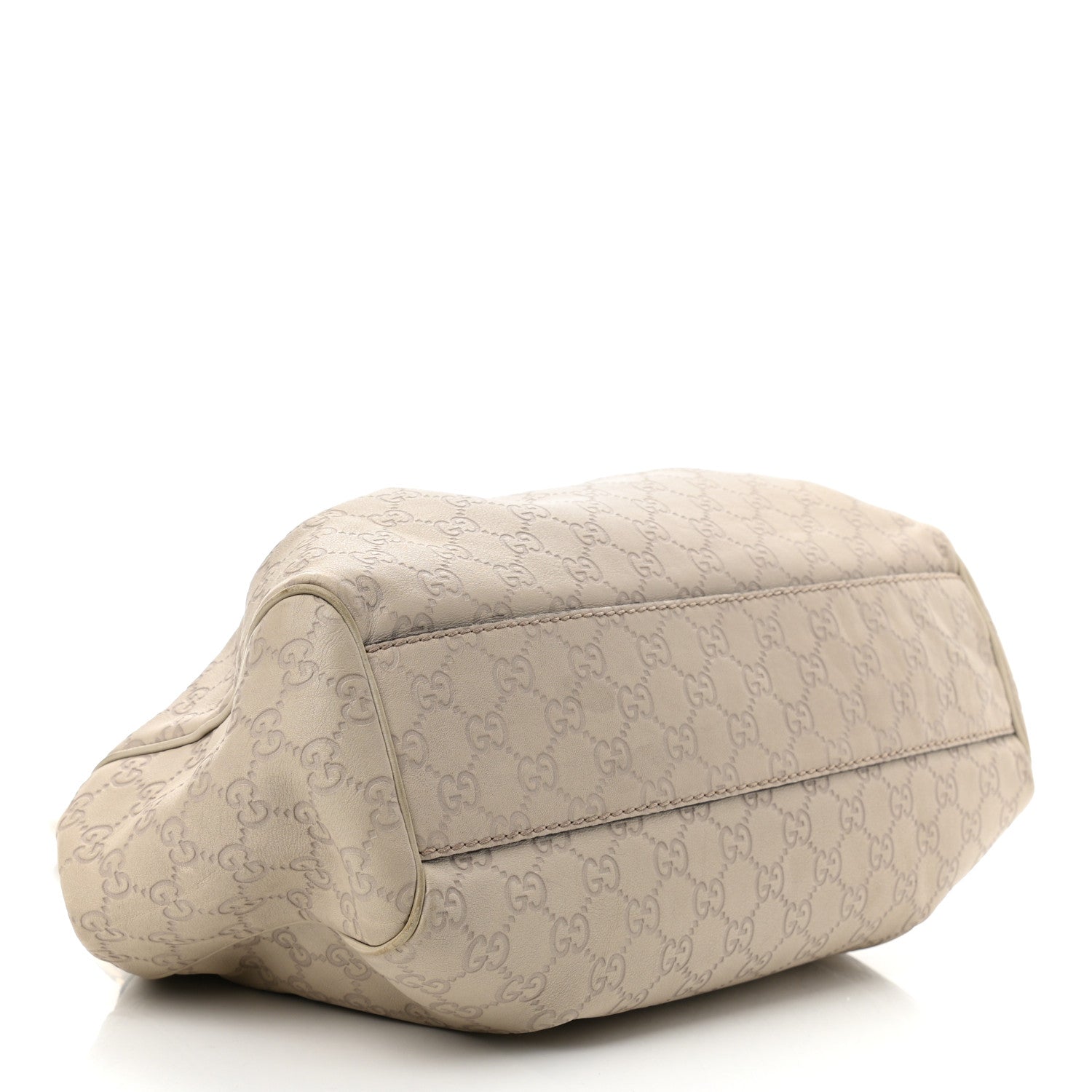 Gucci Guccissima Medium Sukey Tote Mystic White 4 of 14
