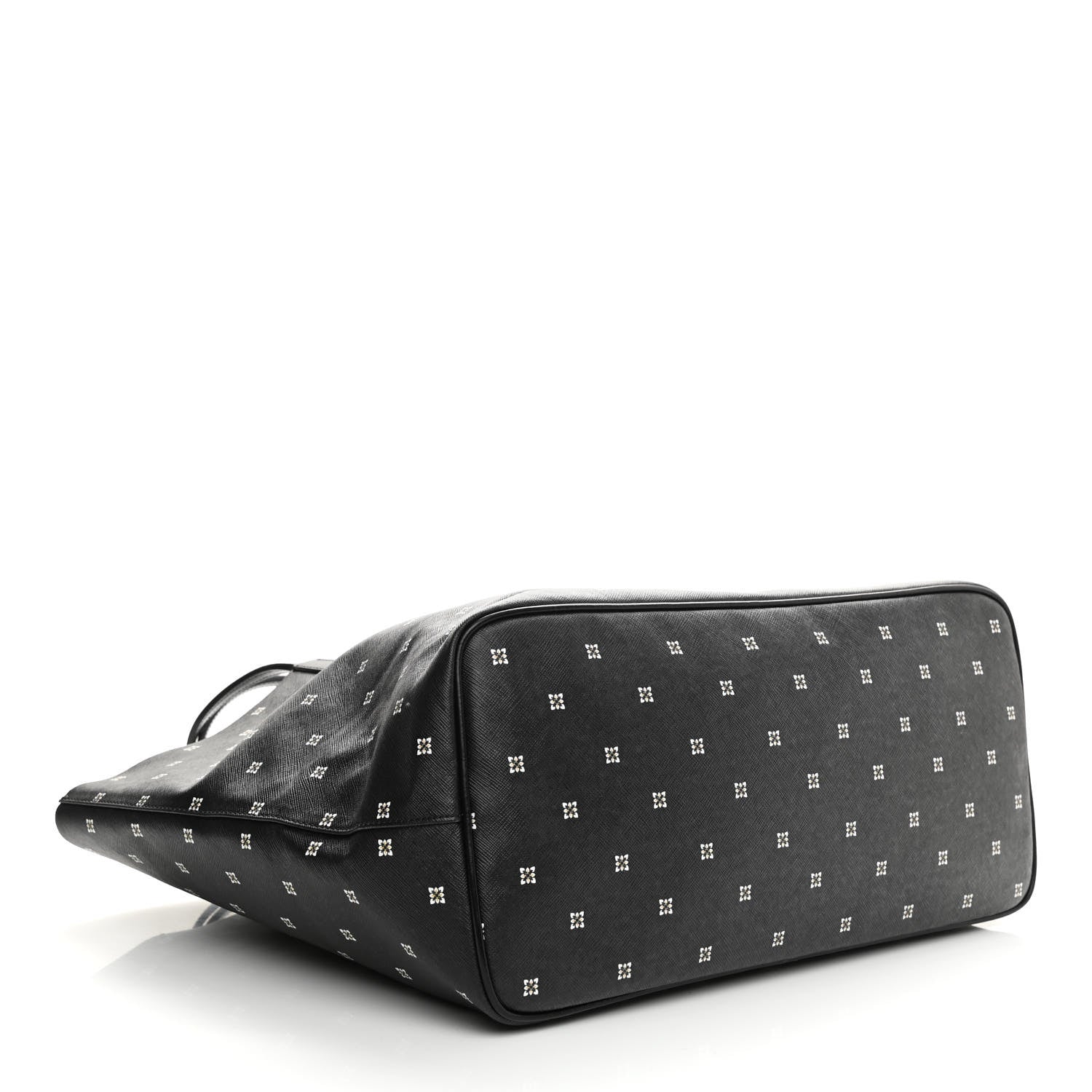 Givenchy Textured Coated Canvas Print Large Antigona Tote Black 4 of 8