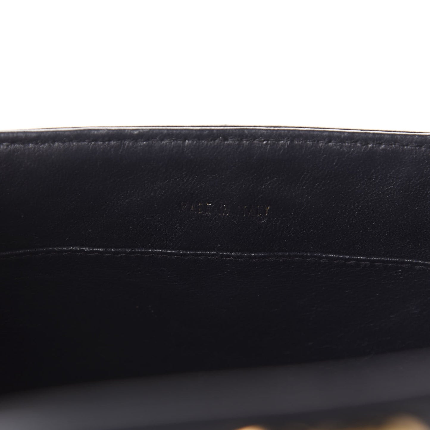 Lambskin Small Kelly Flap Bag Navy Blue