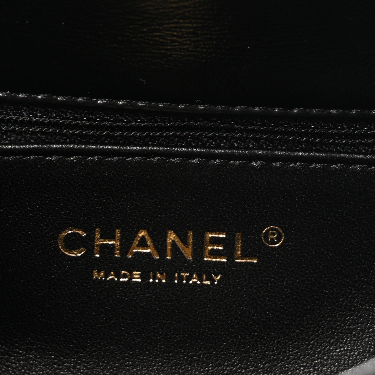 Chanel Shiny Lambskin Quilted Coco Trip Flap Bag Black 6 of 11