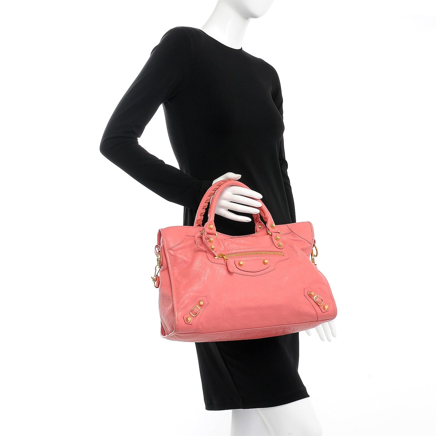 Agneau Giant 12 Gold Hardware City Rose Jaipure