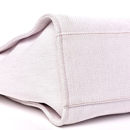 Chanel Canvas Medium Deauville Tote Pink 7 of 14