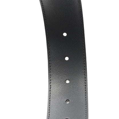 Gucci Dollar Calfskin Interlocking G Belt 85 34 Black 4 of 5