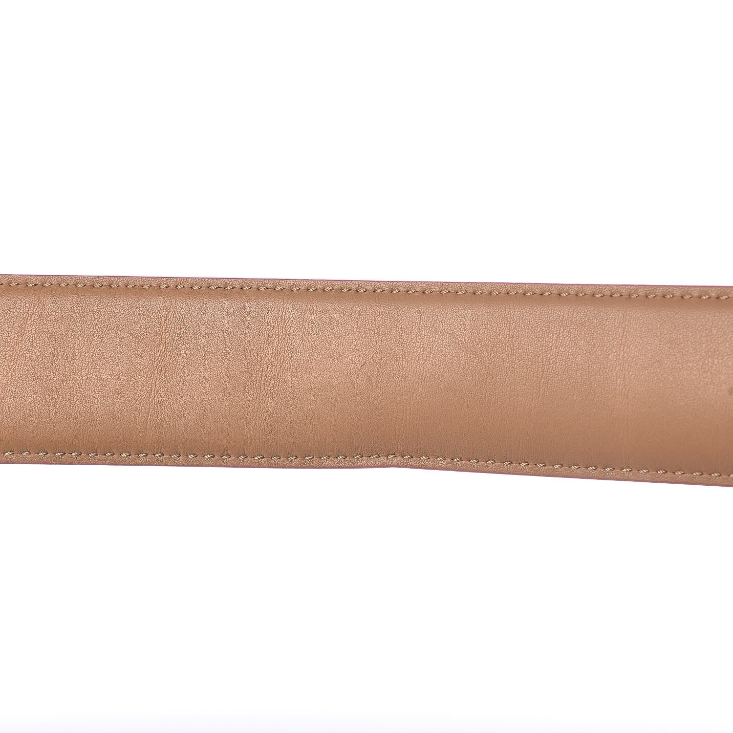 Fendi Vitello Dolce Plexiglass Bi-Color Studded Strap You White Ice Cuoio Multicolor 9 of 9