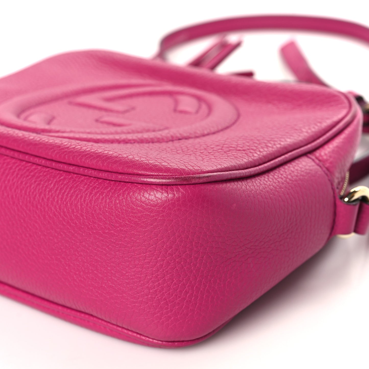 Cellarius Calfskin Small Soho Disco Bag Bright Bouganville