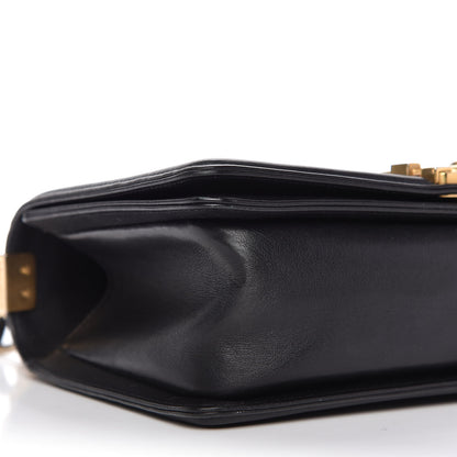 Chanel Lambskin Quilted Medium Boy Flap Black 6 of 10