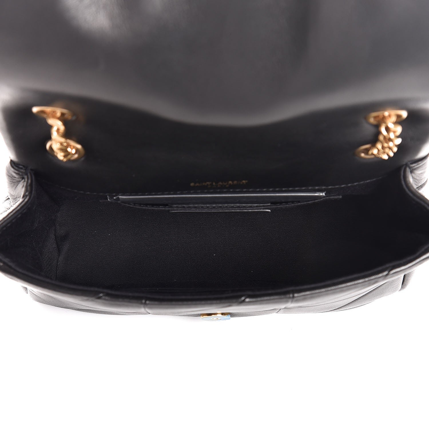 Saint Laurent Lambskin Patchwork Monogram Small Jamie Black 5 of 8
