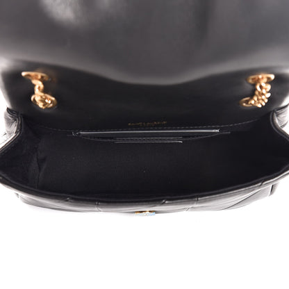 Saint Laurent Lambskin Patchwork Monogram Small Jamie Black 5 of 8