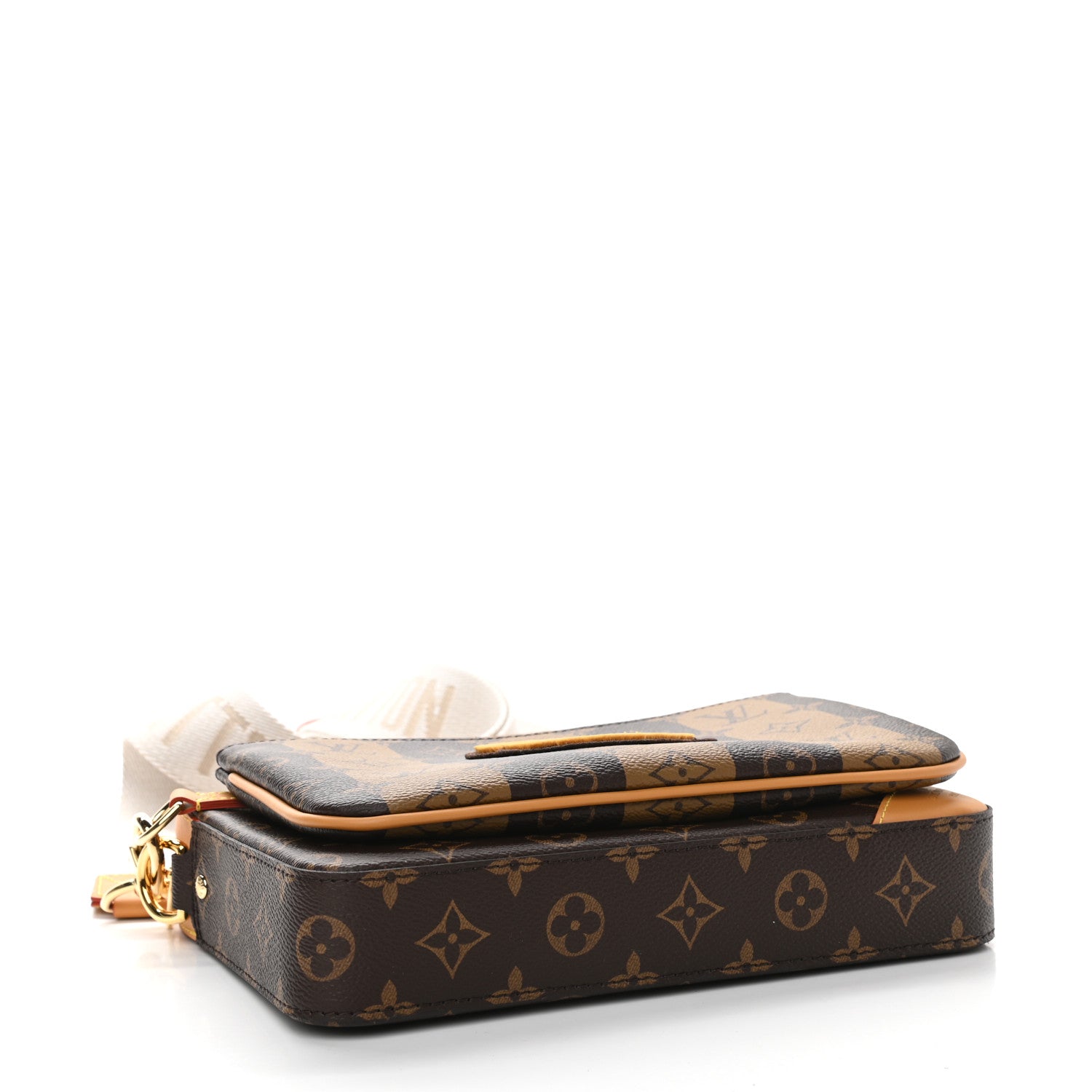 Louis Vuitton X NIGO Reverse Monogram Stripes Trio Messenger 4 of 9