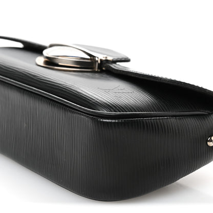 Louis Vuitton Epi Montaigne Clutch Black 10 of 10
