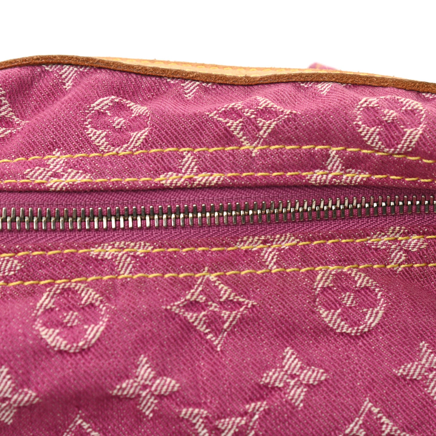 Louis Vuitton Denim Baggy PM Fuchsia 8 of 8