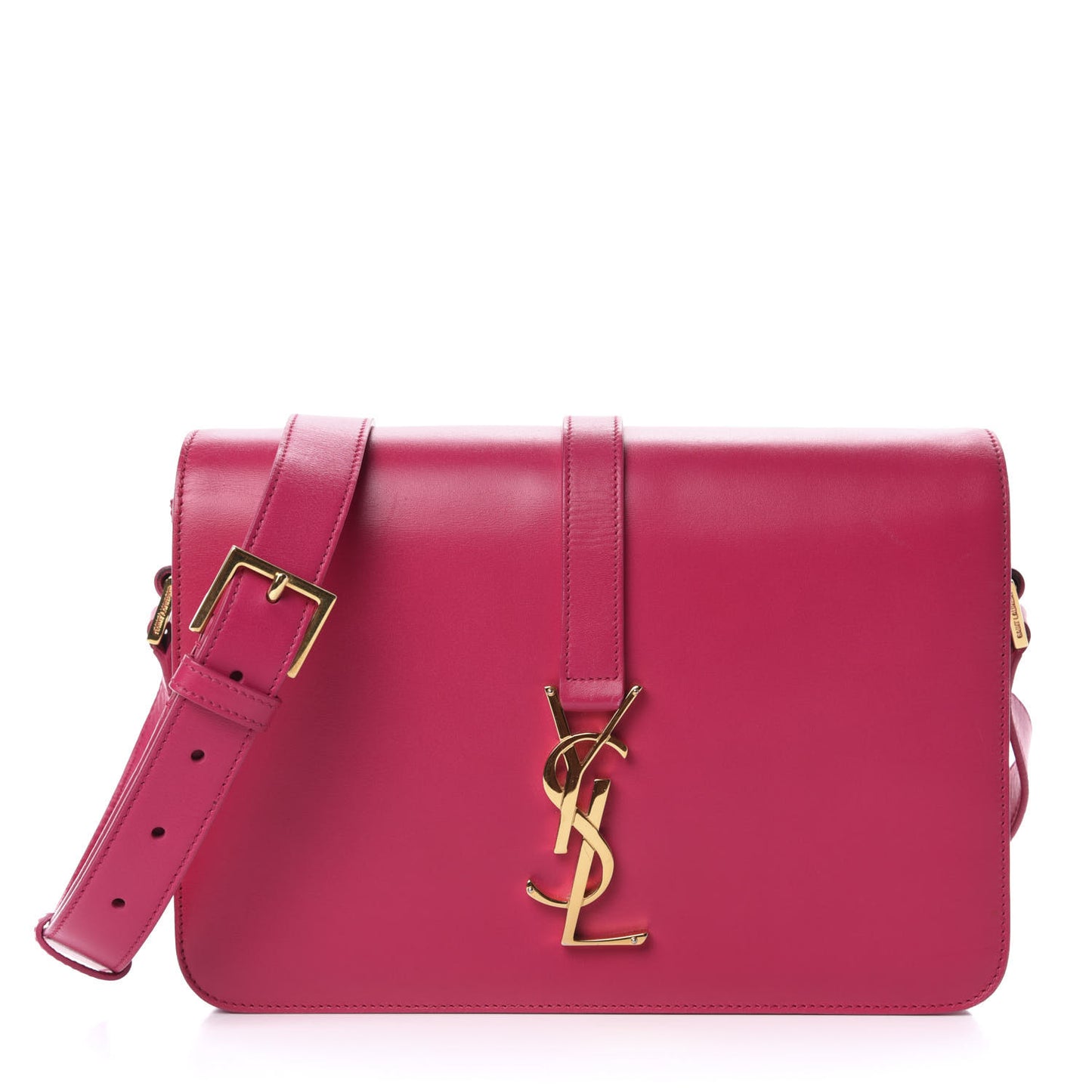Smooth Calfskin Medium Classic Monogram Universite Bag Fuchsia