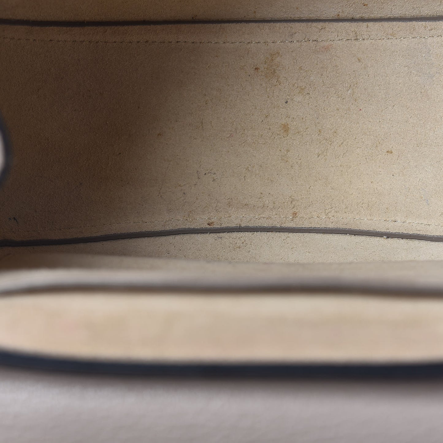 Grained Lambskin Drew Shoulder Bag Motty Grey