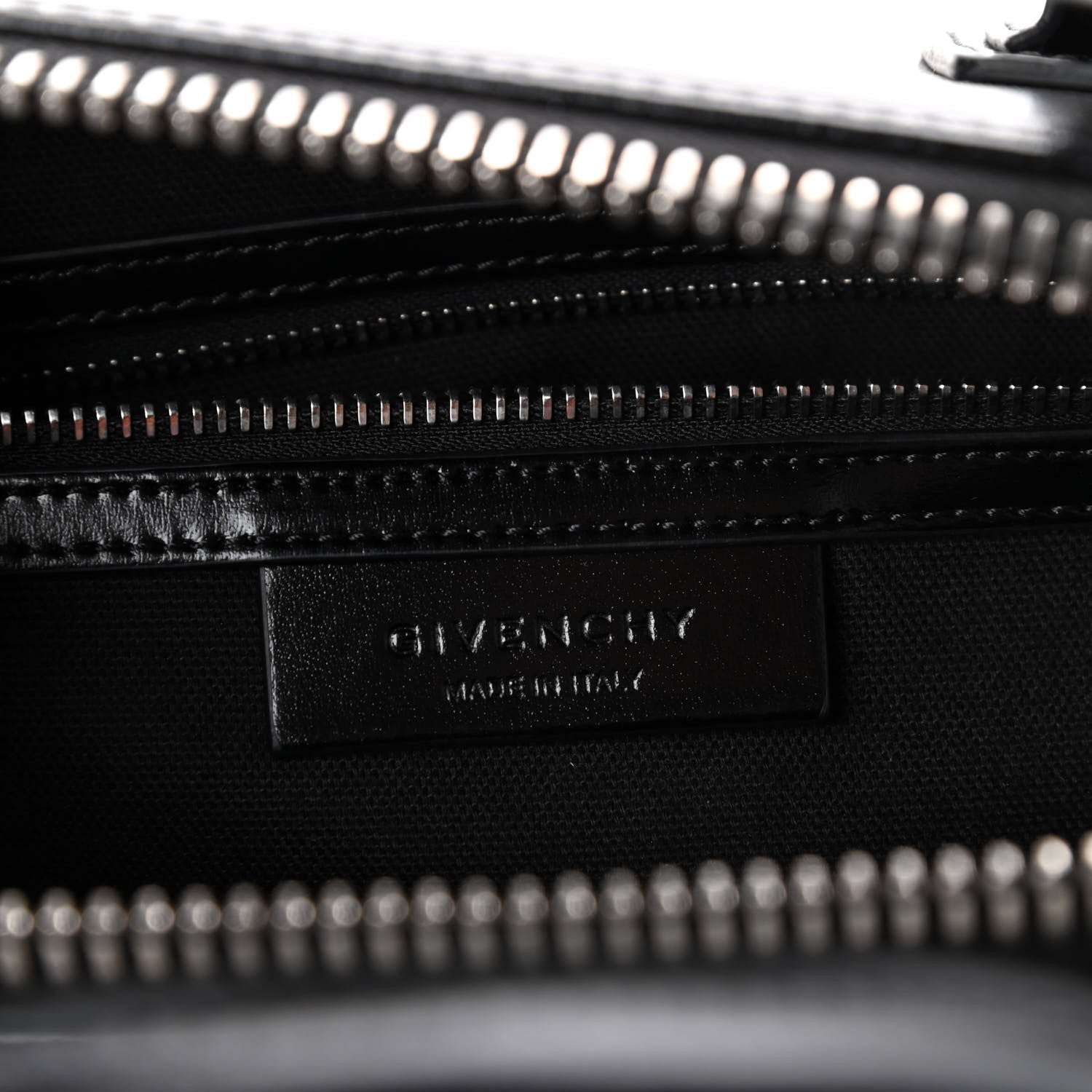 Givenchy Shiny Lord Calfskin Small Antigona Black 6 of 9