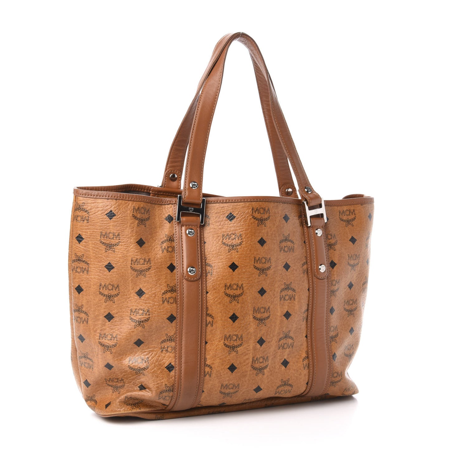 Visetos Shopping Tote Cognac