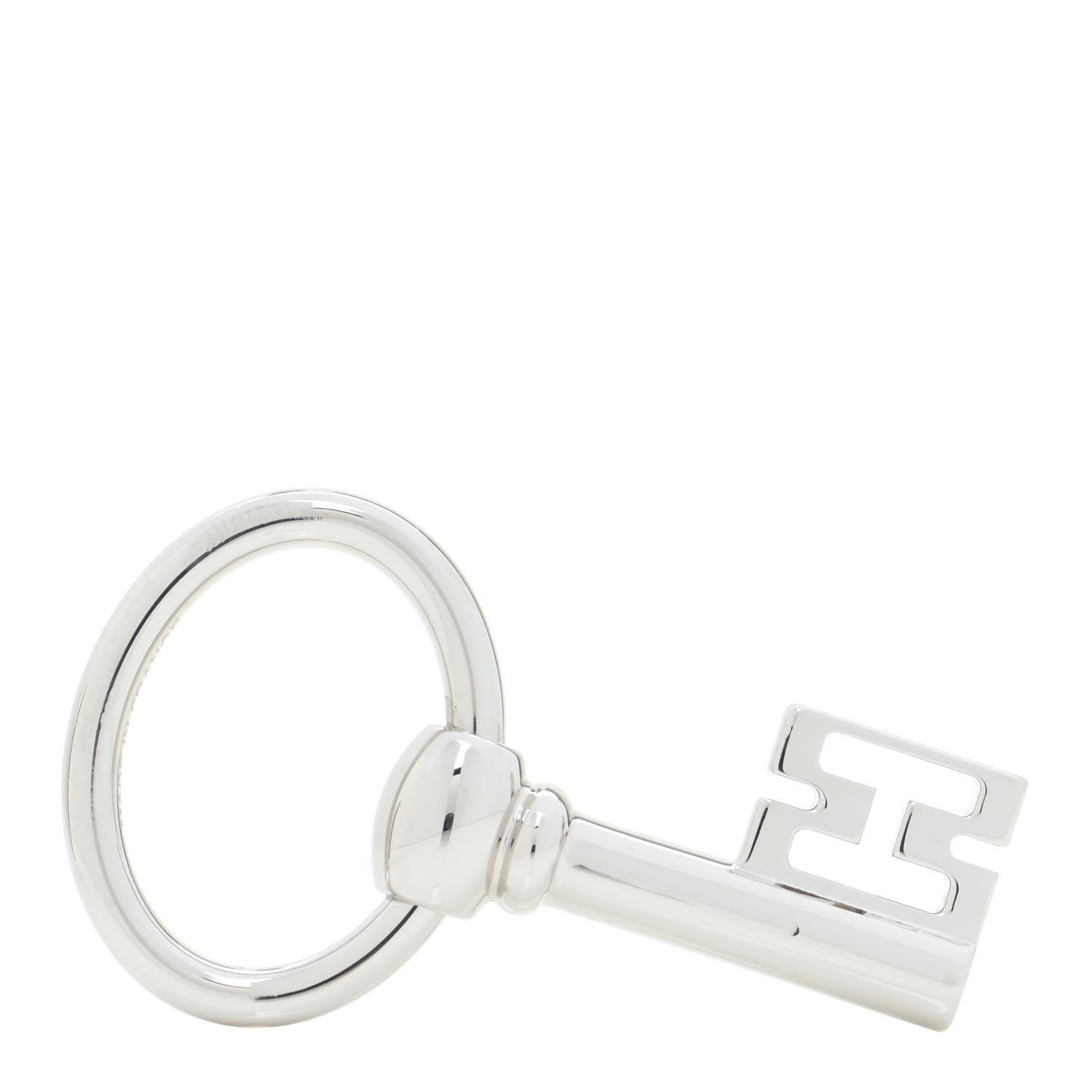 Hermes Palladium Curiosite Cle H Charm 1 of 4