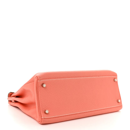 Hermes Taurillon Clemence Kelly Retourne 35 Crevette 4 of 11