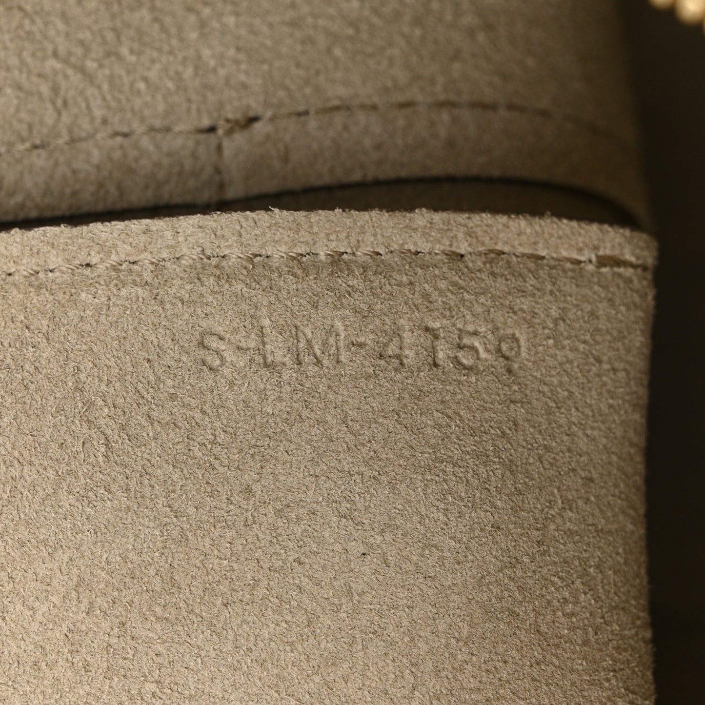 Grained Calfskin Micro Belt Bag Light Taupe
