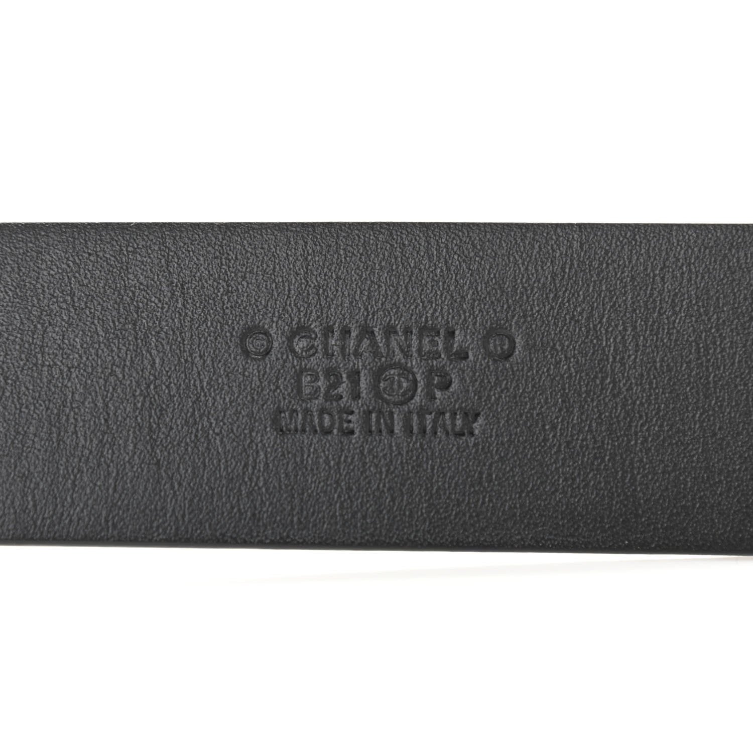 Chanel Calfskin CC Chain Belt 85 34 Black 5 of 7
