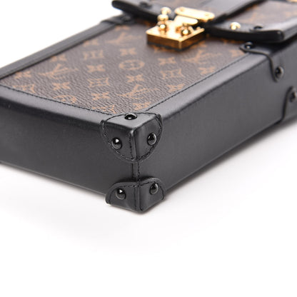 Louis Vuitton Monogram Pochette Trunk Verticale Black 8 of 9