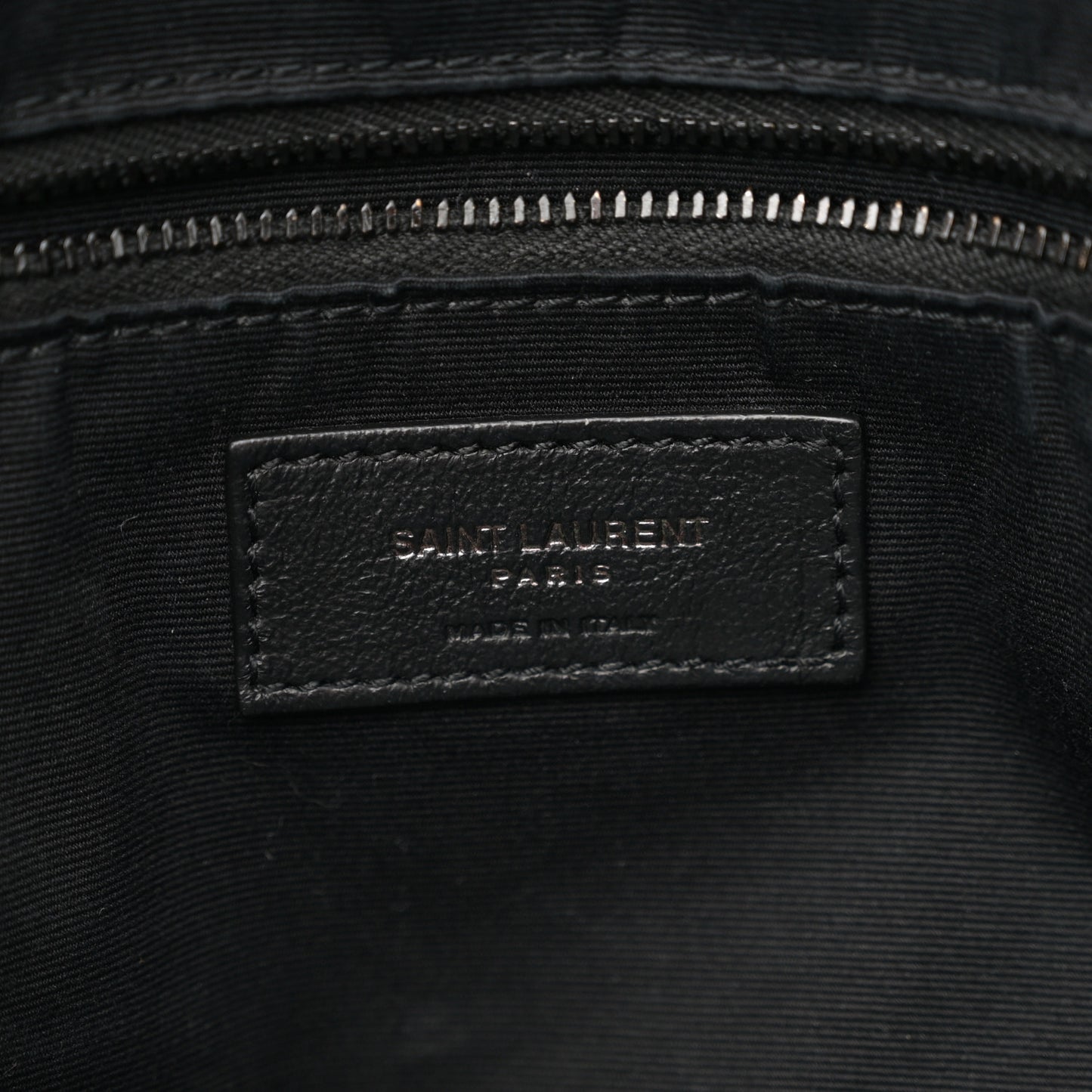 Crinkled Calfskin Matelasse Monogram Large Niki Shopper Tote Black