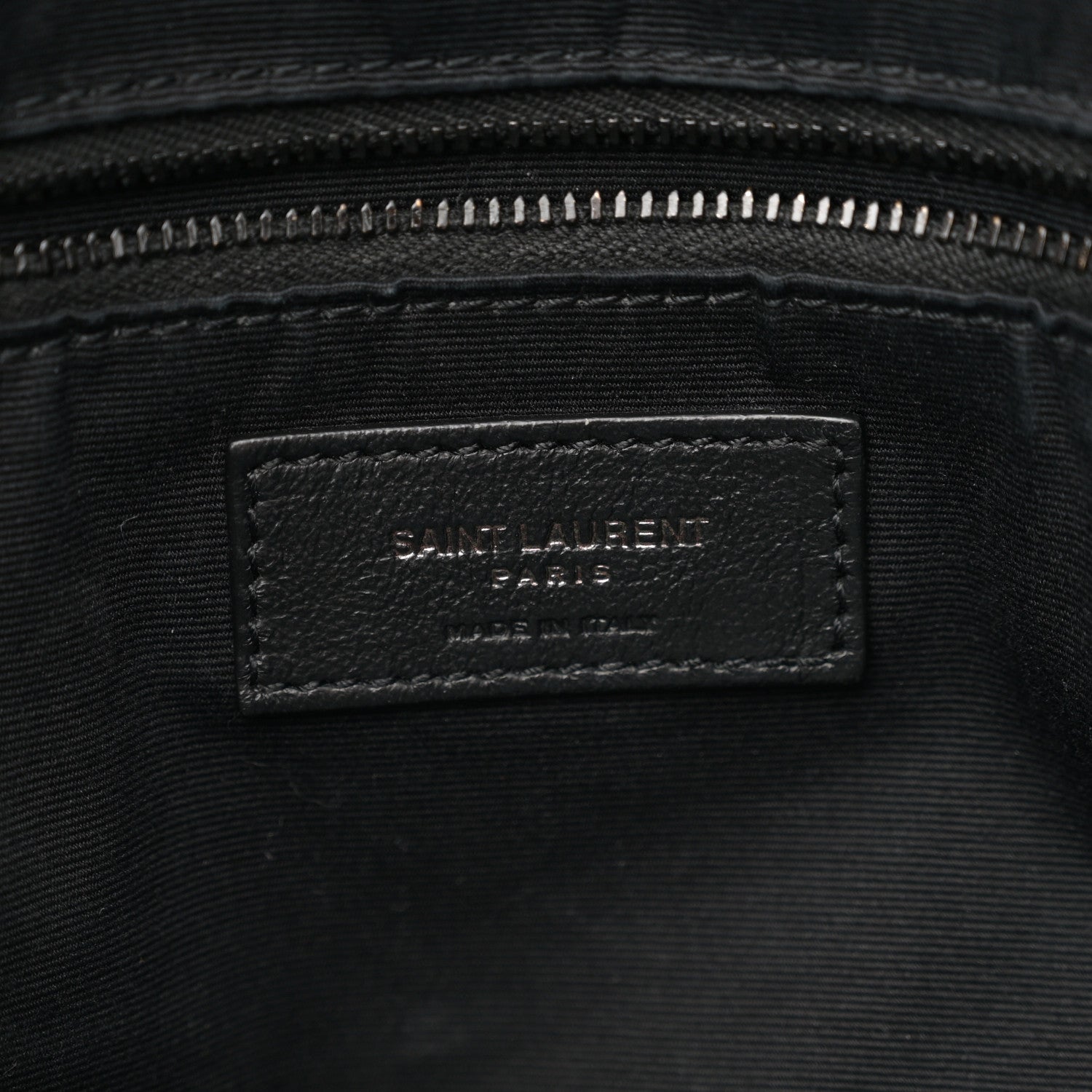 Saint Laurent Crinkled Calfskin Matelasse Monogram Large Niki Shopper Tote Black 6 of 15