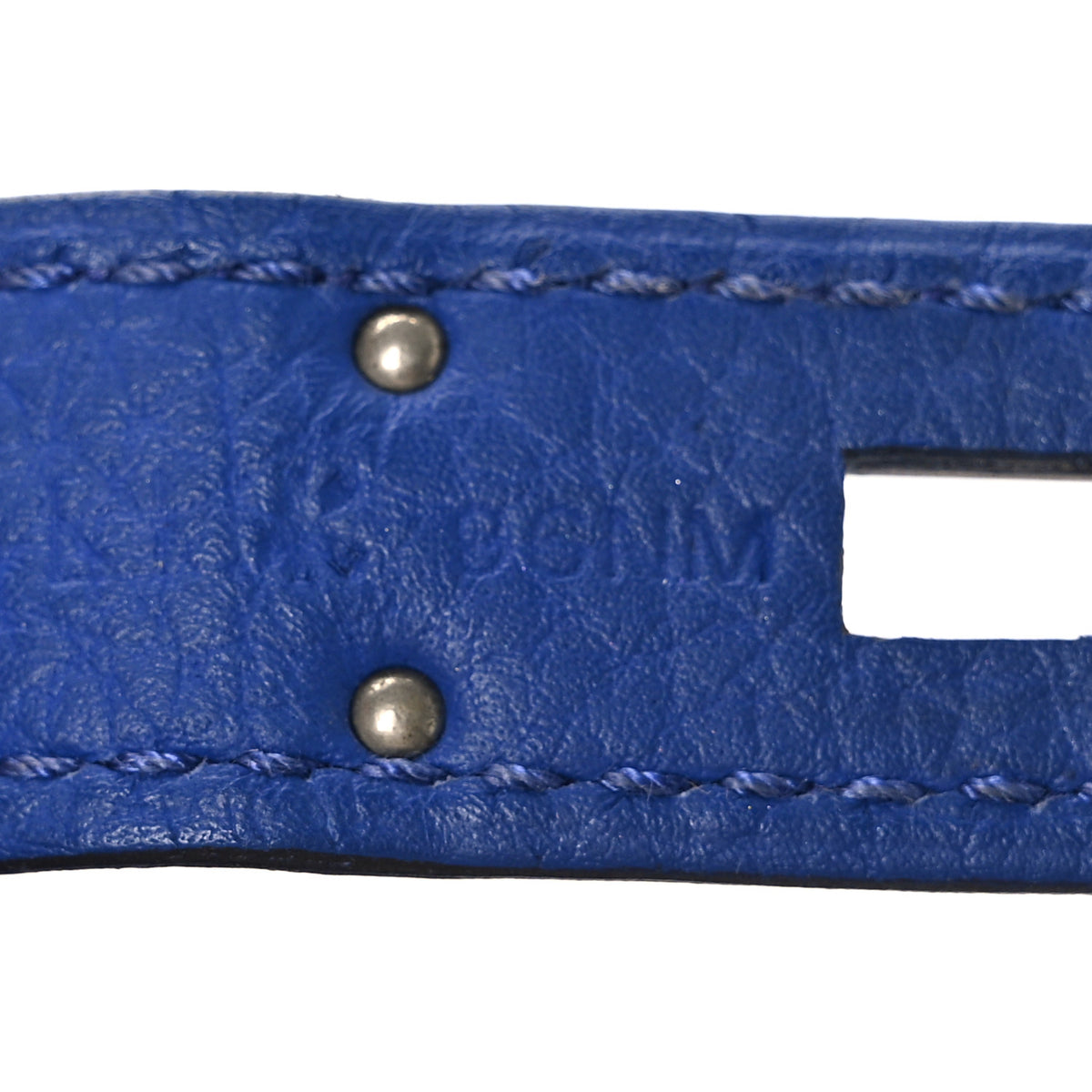Hermes Togo Birkin 30 Bleu Electrique 7 of 10